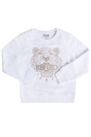 Tiger head-embroidered sweatshirt, zdjęcie 1 Tiger head-embroidered sweatshirt od Kenzo Kids